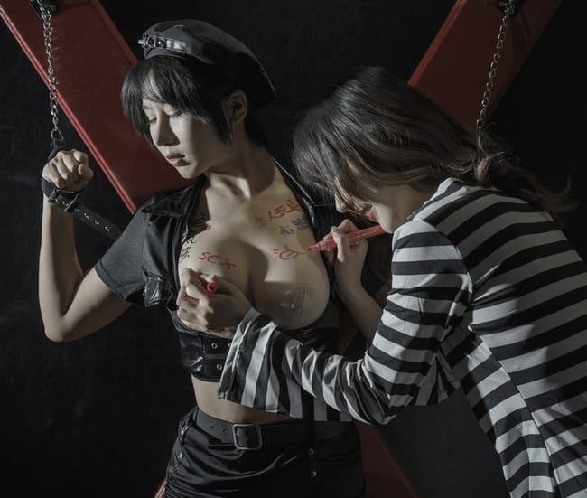 Genji云溪溪 – NO.25 奶桃 N48囚徒[82P1V-1.20GB]-2
