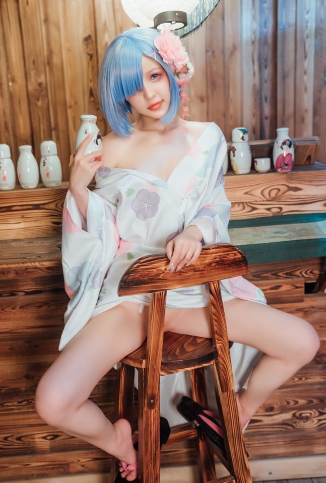 晕崽Zz – NO.019 和服蕾姆[46P1V-872MB]-1