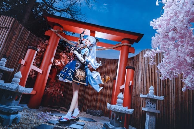 桜桃喵 – NO.125 神里凌华[34P2V-739MB]-4