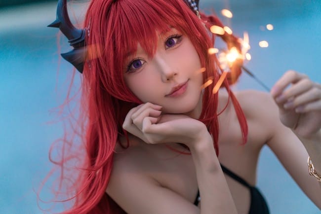 阿包也是兔娘 –NO.061 明日方舟 史尔特尔[50P-808MB]-4
