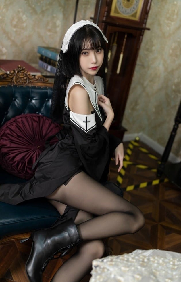 许岚LAN – NO.16 暗黑修女[40P-640MB]-2