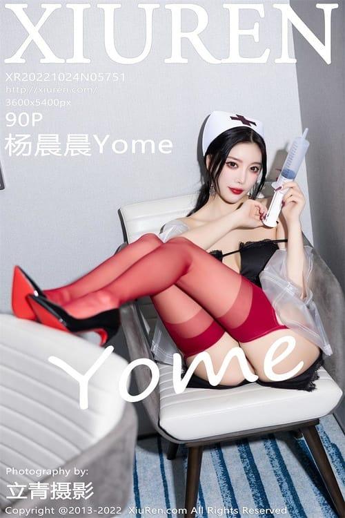 [Xiuren秀人网]2022.10.24 NO.5751 杨晨晨Yome[90+1P／590MB]-1