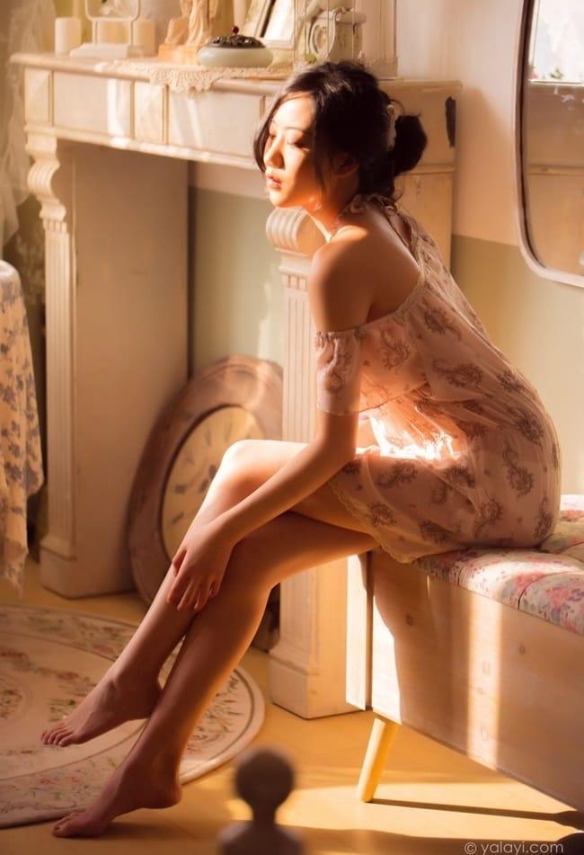 [YALAYI雅拉伊]2022.08.01 NO.960 暂时的花儿 橘子[46+1P／280MB]-1