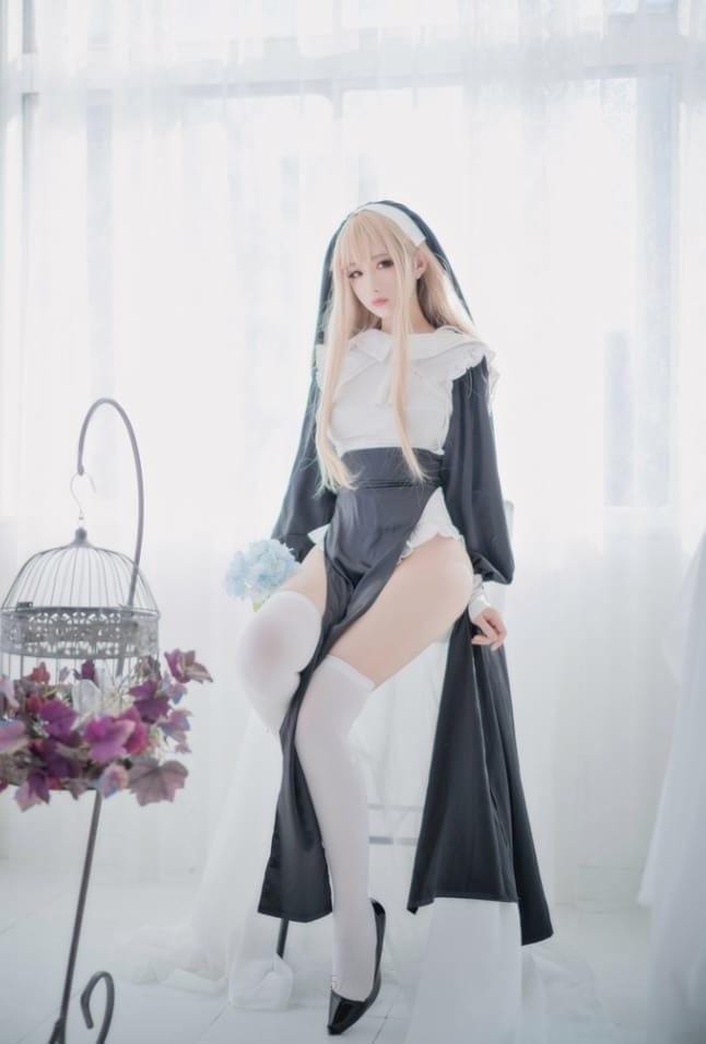 Shika小鹿鹿 NO.108 修女为什么不好好穿衣服[16P-153M]-2
