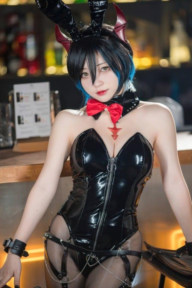 花铃 – NO.63 碧蓝航线 胡滕 兔女郎 [126P-999MB]-1