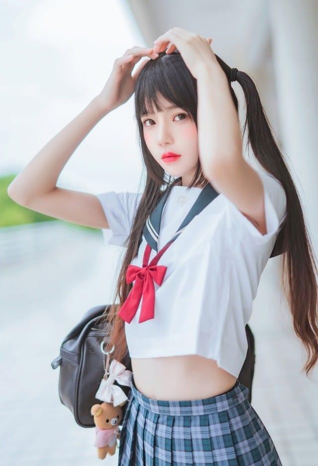 桜桃喵 – NO.196 雨恋 [28P-228MB]-1