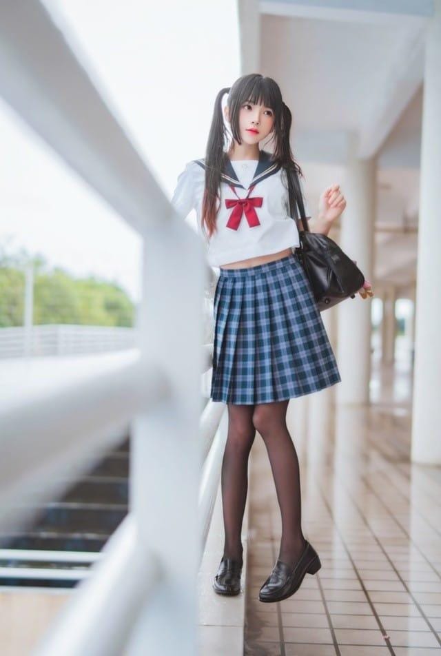 桜桃喵 – NO.196 雨恋 [28P-228MB]-1