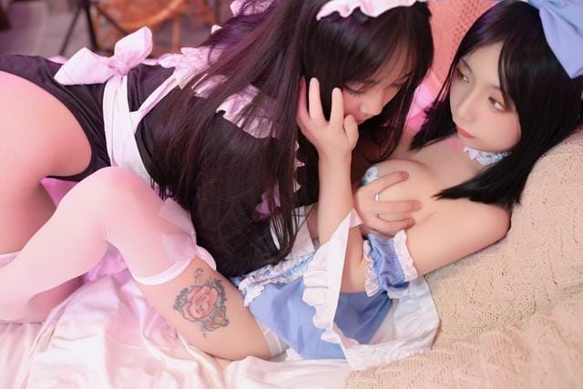 Bangni邦尼 – 双人女仆 [87P11V 1.19GB]-3