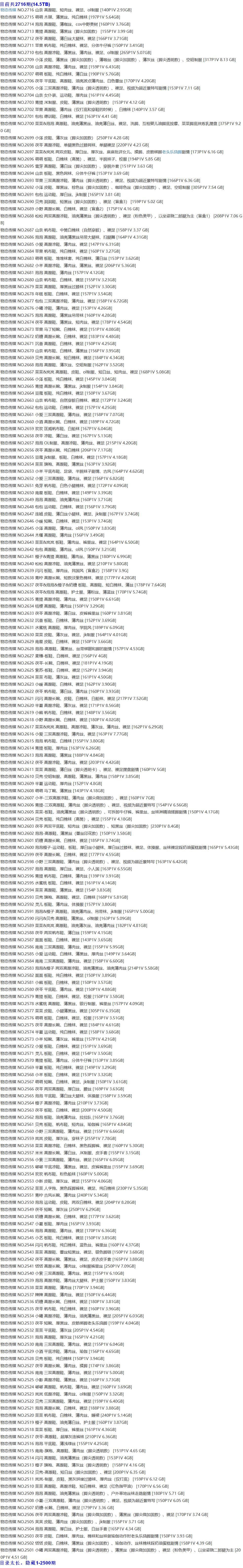 物恋传媒 – 写真图片合集【持续更新中】-1 物恋传媒 – 写真图片合集【持续更新中】-1